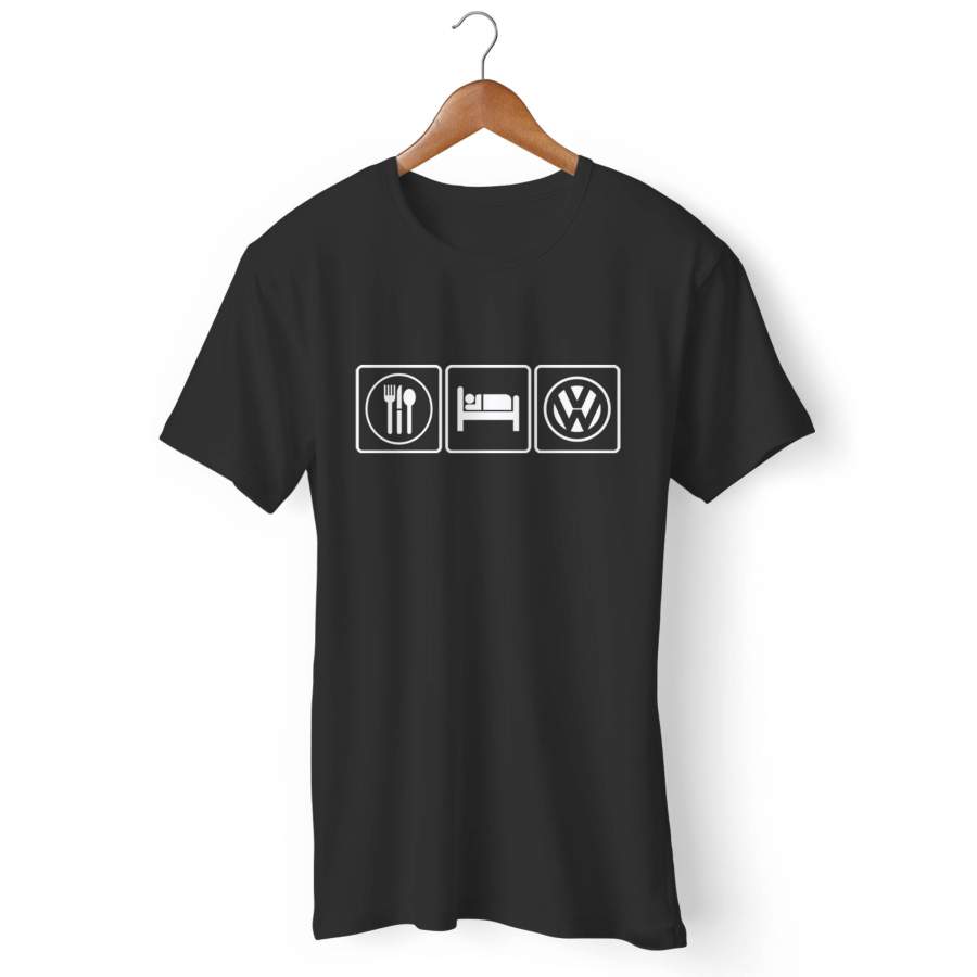 Eat Sleep Vw Volkswagen Man’s T-Shirt