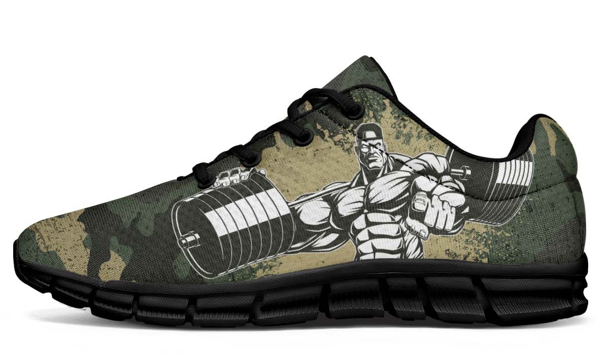 Camo Weightswatchout Breathable Sneakers Custom Shoes V156