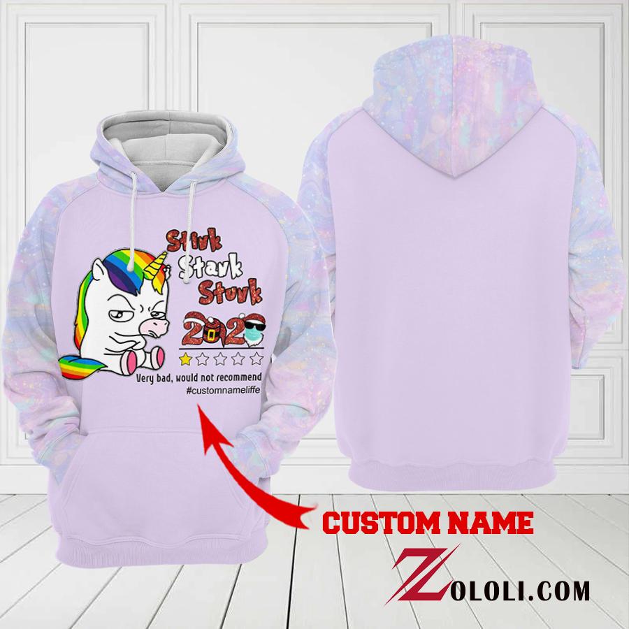 Unicorn Stink Stank Stunk Hoodie 3D TXX