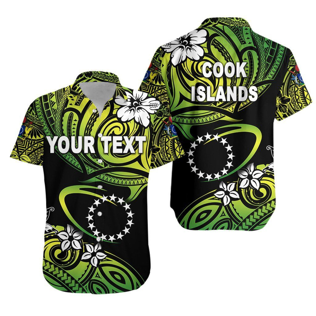 Cook Islands Rugby Hawaii Shirt Unique Vibes Green Ha67047