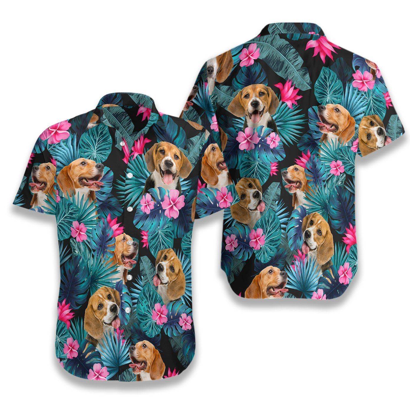 Tropical Beagle Ez08 0207 Hawaiian Shirt