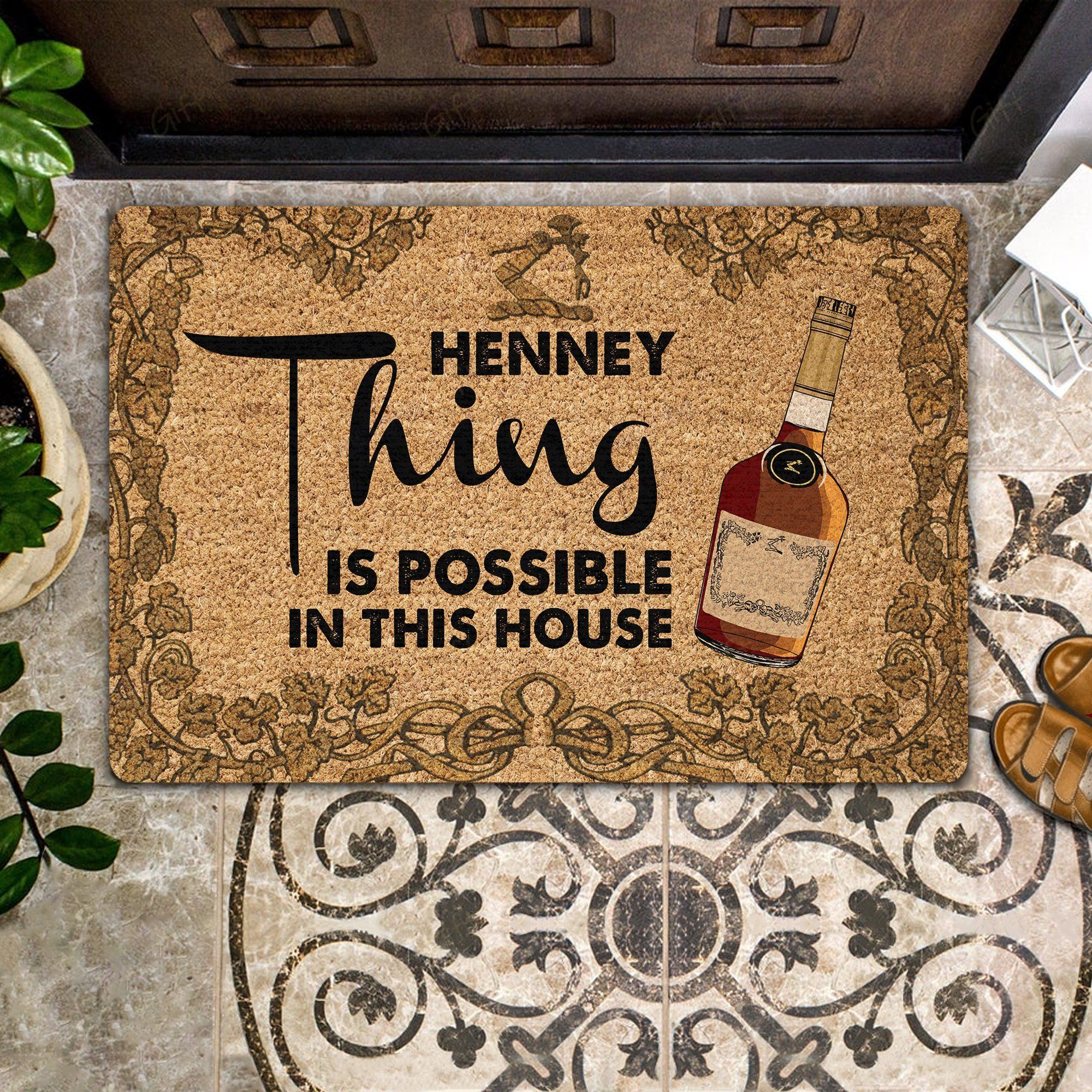 Thing Is Possible In This House All Over Printing Doormat