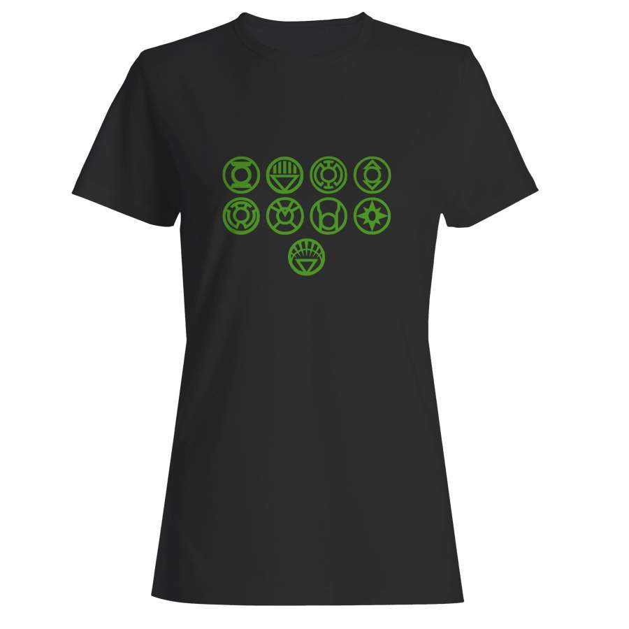 Green Lantern Collage Woman’s T-Shirt