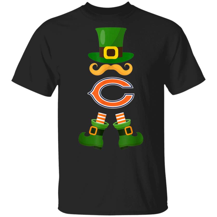 Patricks Day Irish American Leprechaun ChicagoBear TShirt Chicago Bears T shirt