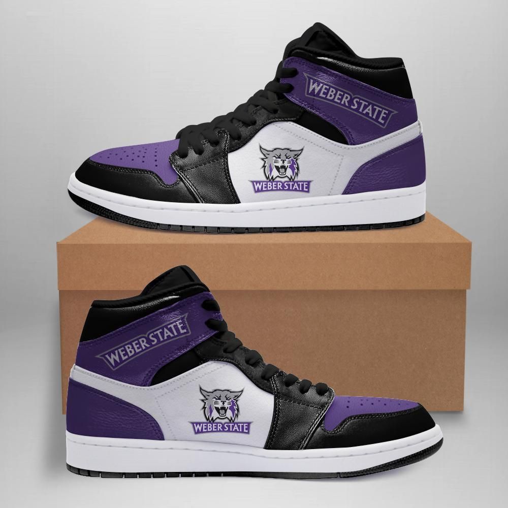 Weber State Wildcats Jd Air Shoes Sport 2020 Sneakers Air Jordan High Sneakers Sport Sneakers