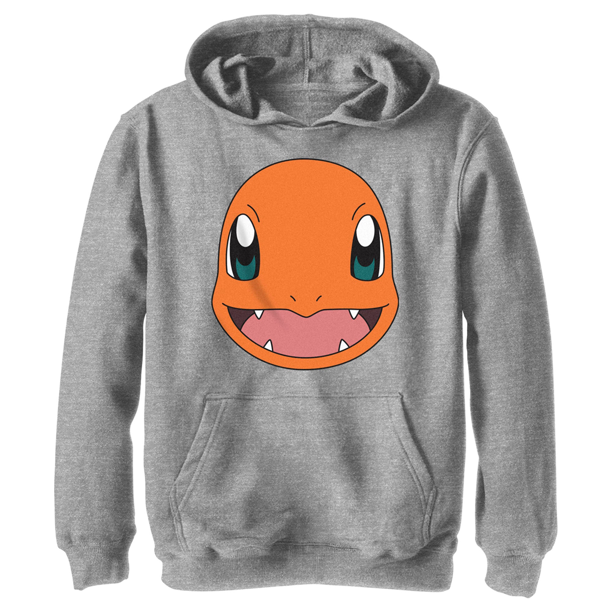 Boy’S Pokemon Charmander Smile Pull Over Hoodie