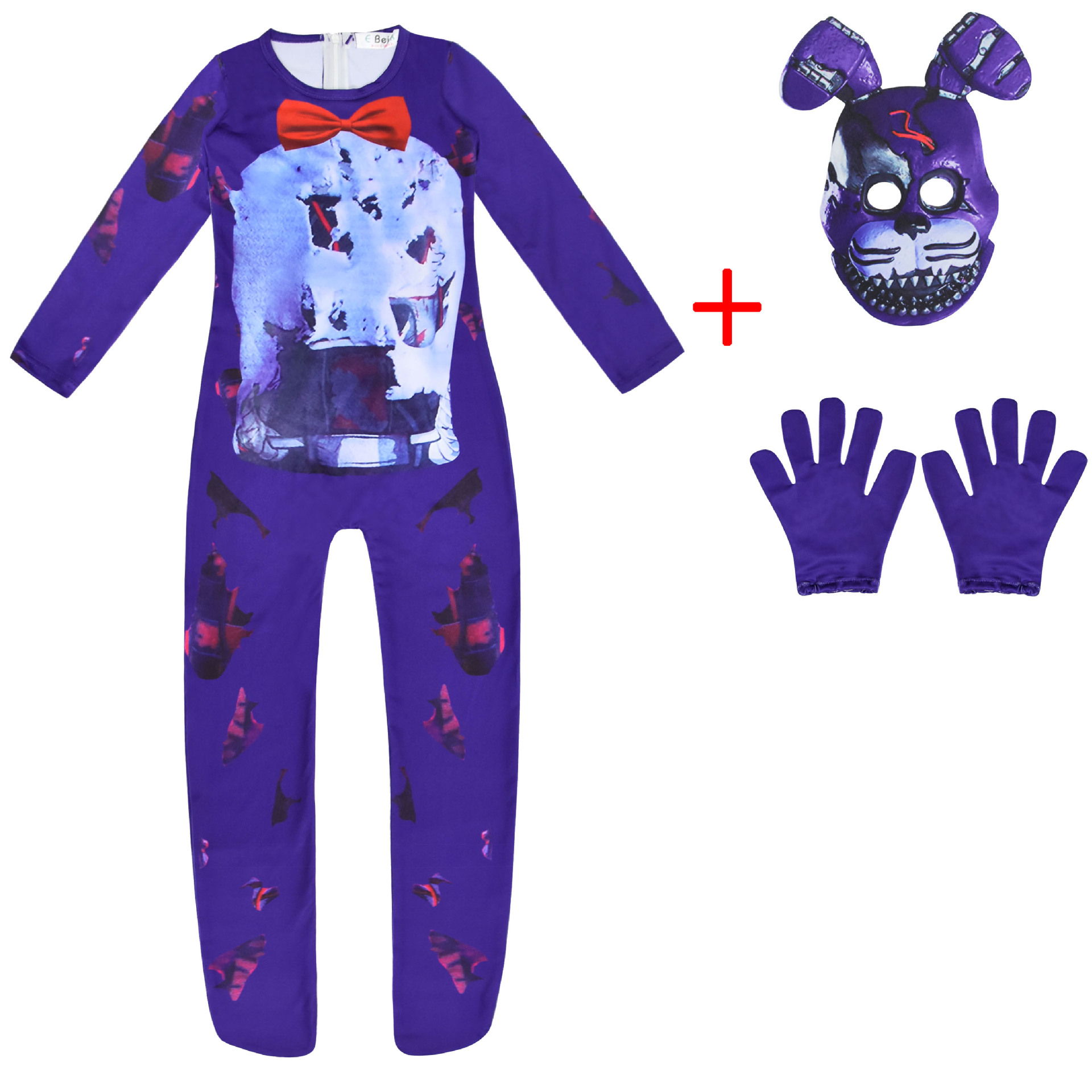 Anime Cosplay Halloween Costume for Kids Boys Girls Horror Bodysuit Jumpsuits CC50M62 alx