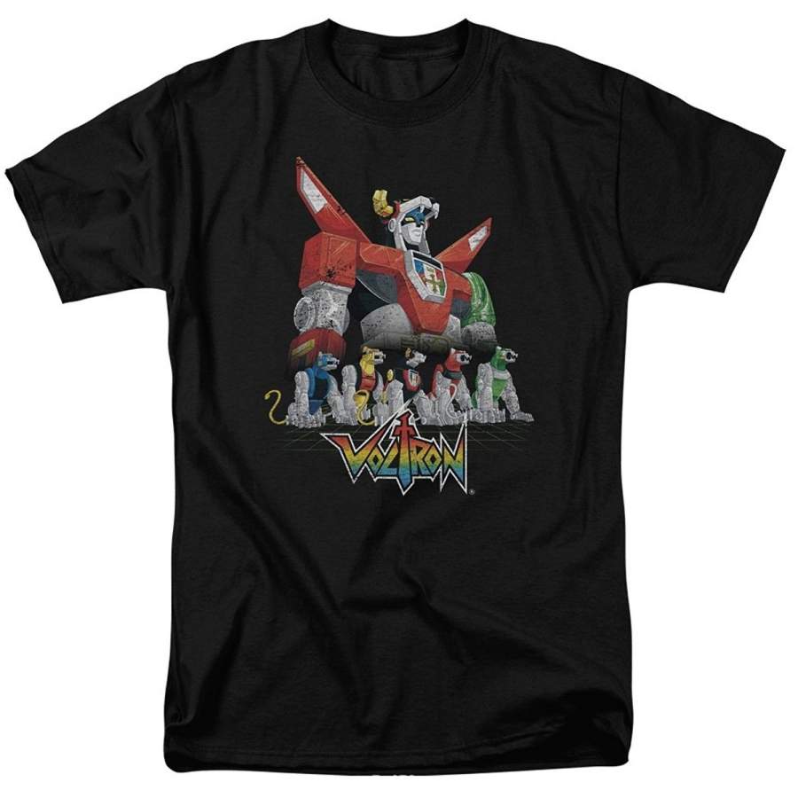 Voltron: Defender Of The Universe TV Show Voltron’s Lions Adult TShirt