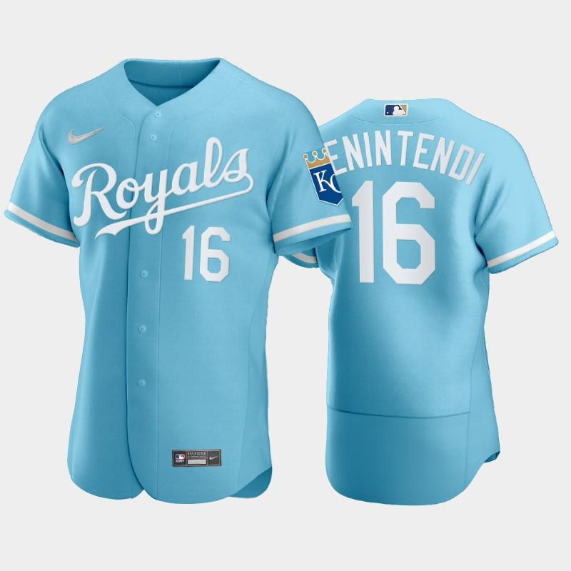 Andrew Benintendi 16 Kansas City Royals 2022-23 Powder Blue Men’s Jersey