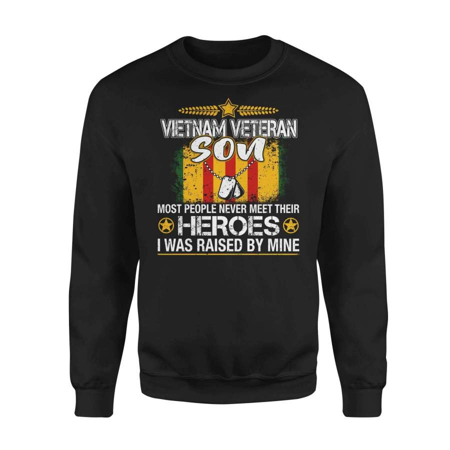 Vietnam Veteran Son – Premium Fleece Sweatshirt