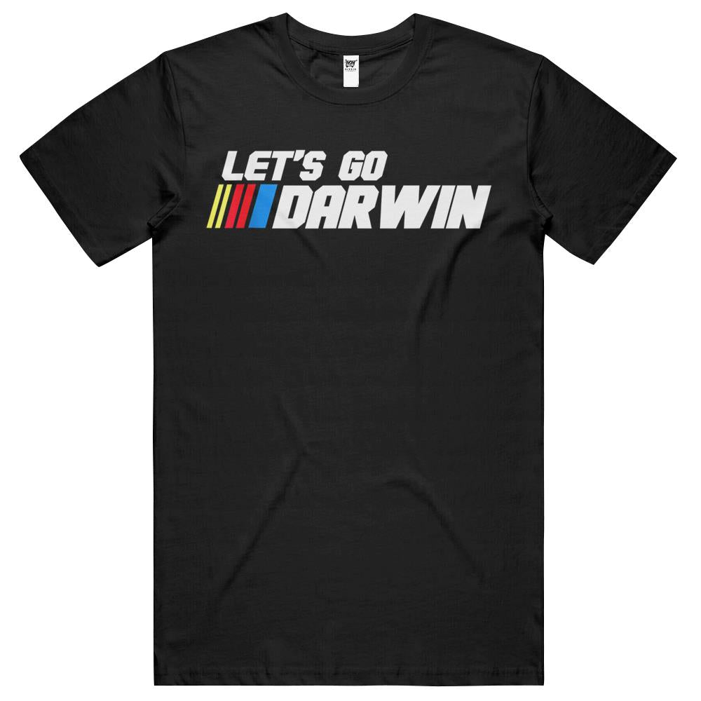 Lets Go Darwin Funny Sarcastic Women Men Let’S Go Darwin (1) T Shirts