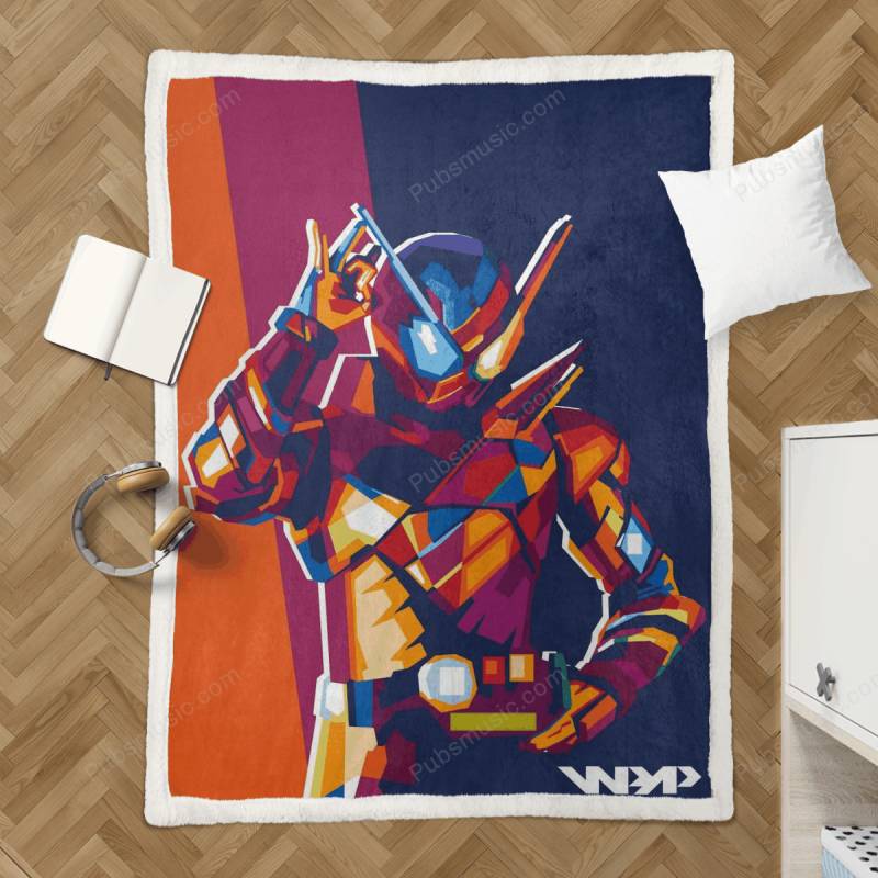 KR Build Rabbit Tank – Wpap Sherpa Fleece Blanket