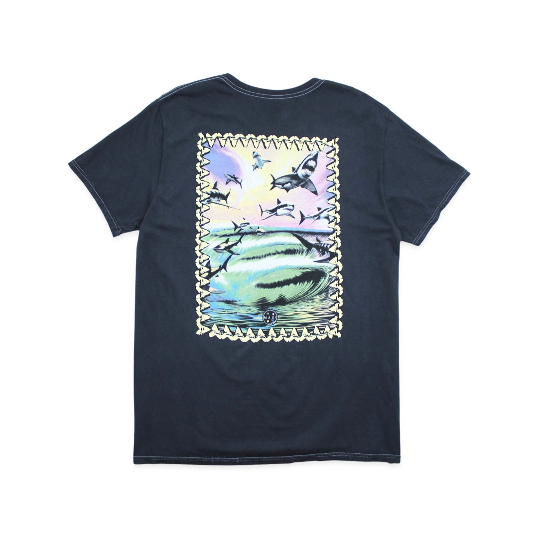 Women’S Oversized Fly Shark T-Shirt