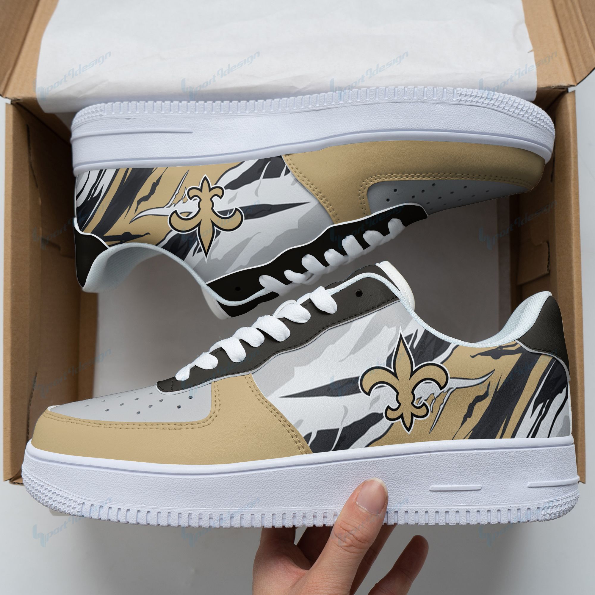 New Orleans Saints Af1 Shoes 268