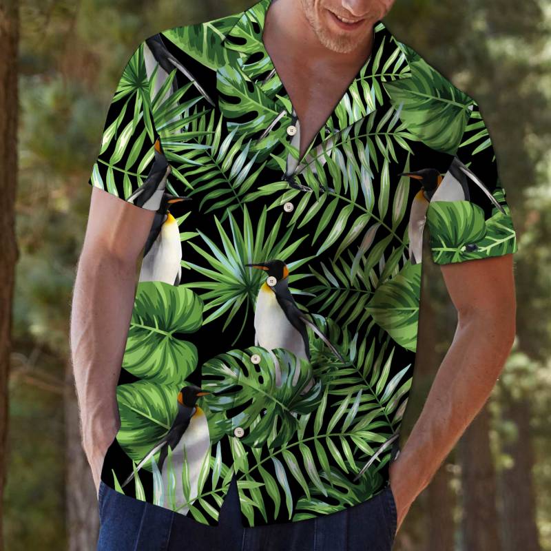 Penguin Green Tropical G5703 – Hawaii Shirt