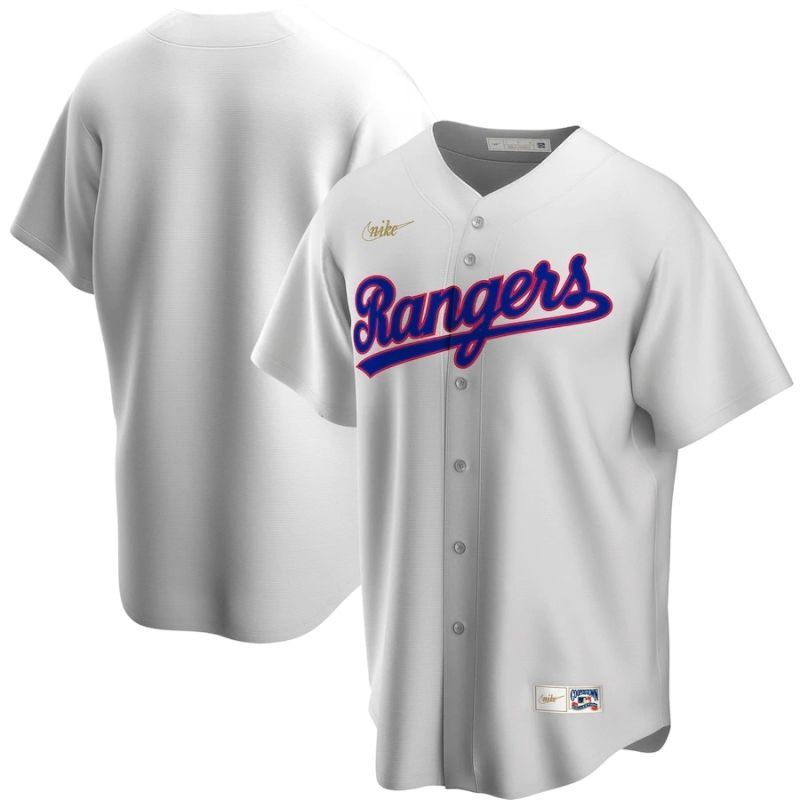 Texas Rangers 2020 MLB White Jersey