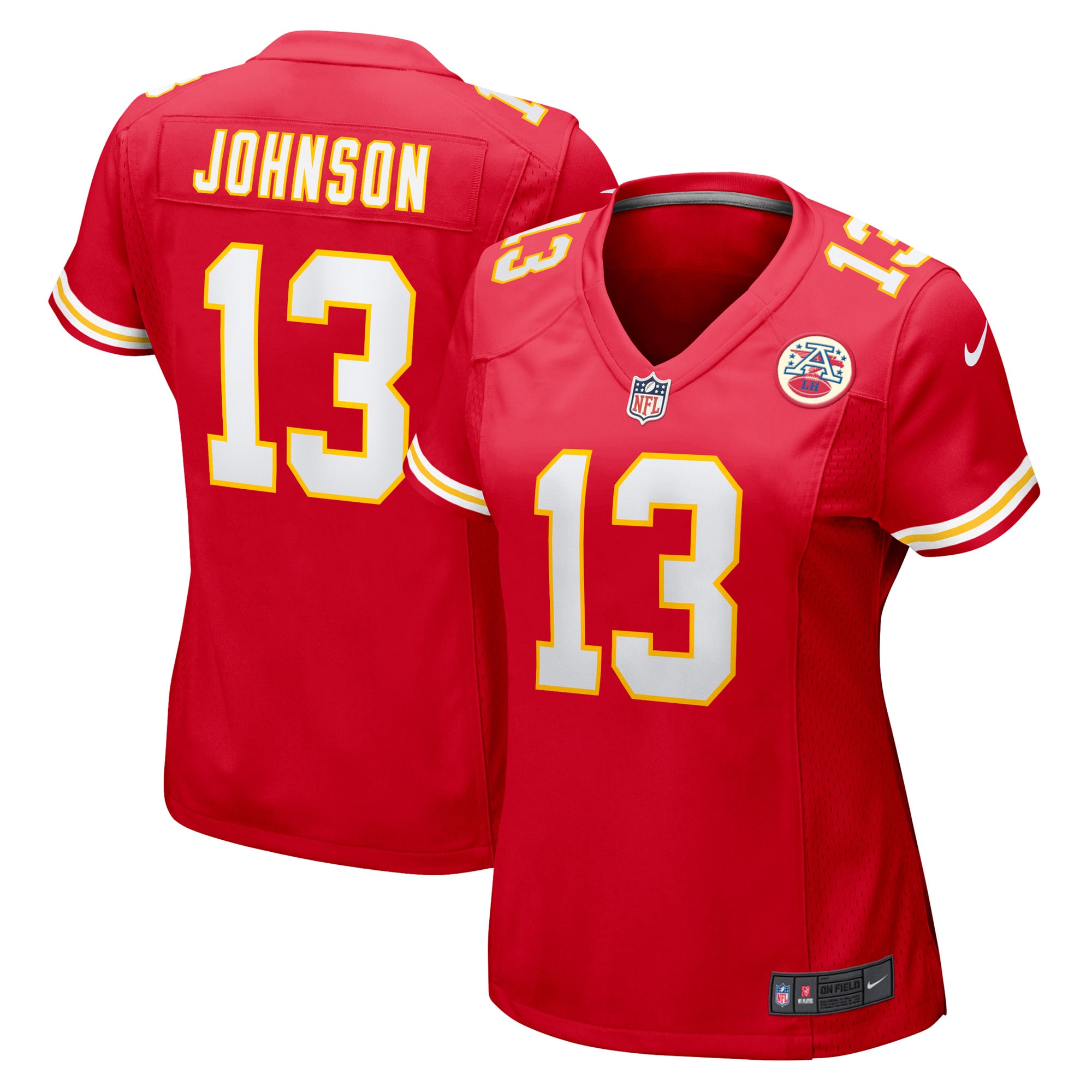 Nazeeh Johnson Kansas City Chiefs Nike Women’s Game Player Jersey – Red ...