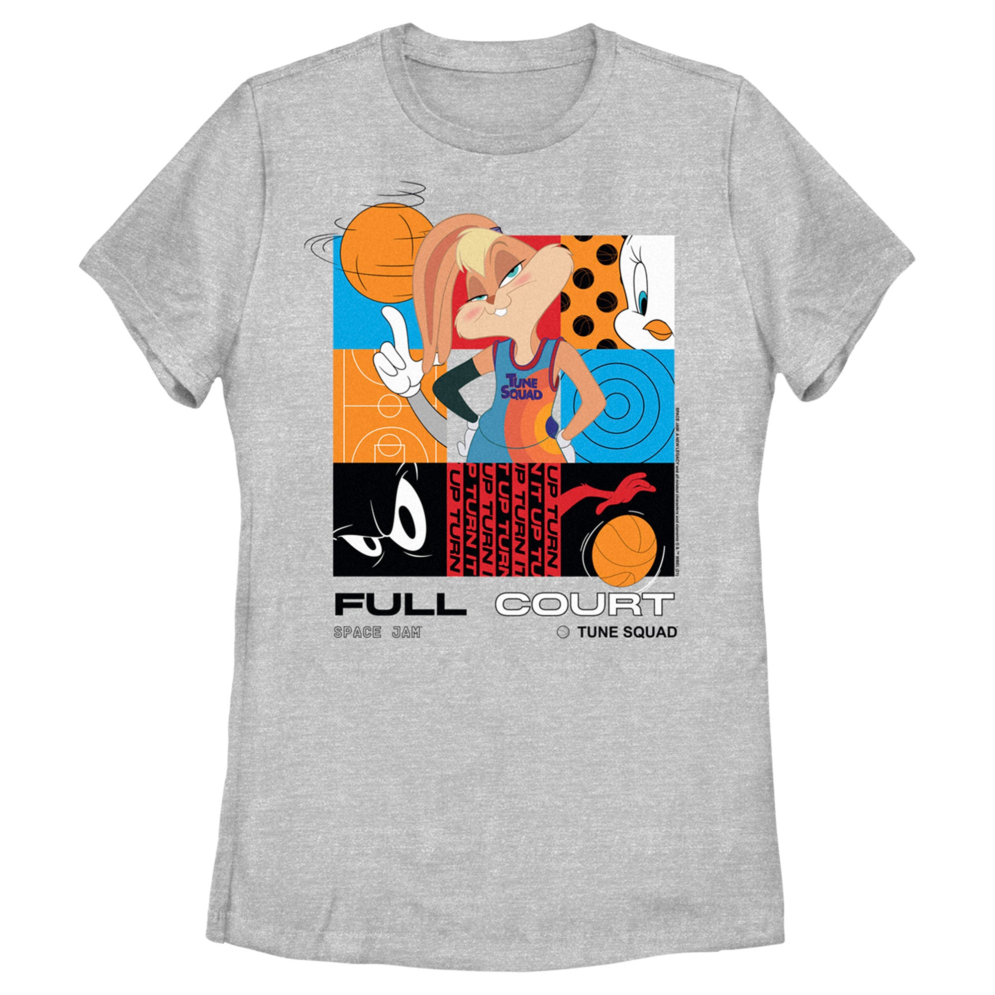 Space Jam: A New Legacy Women’S Lola Bunny Full Court  T-Shirt