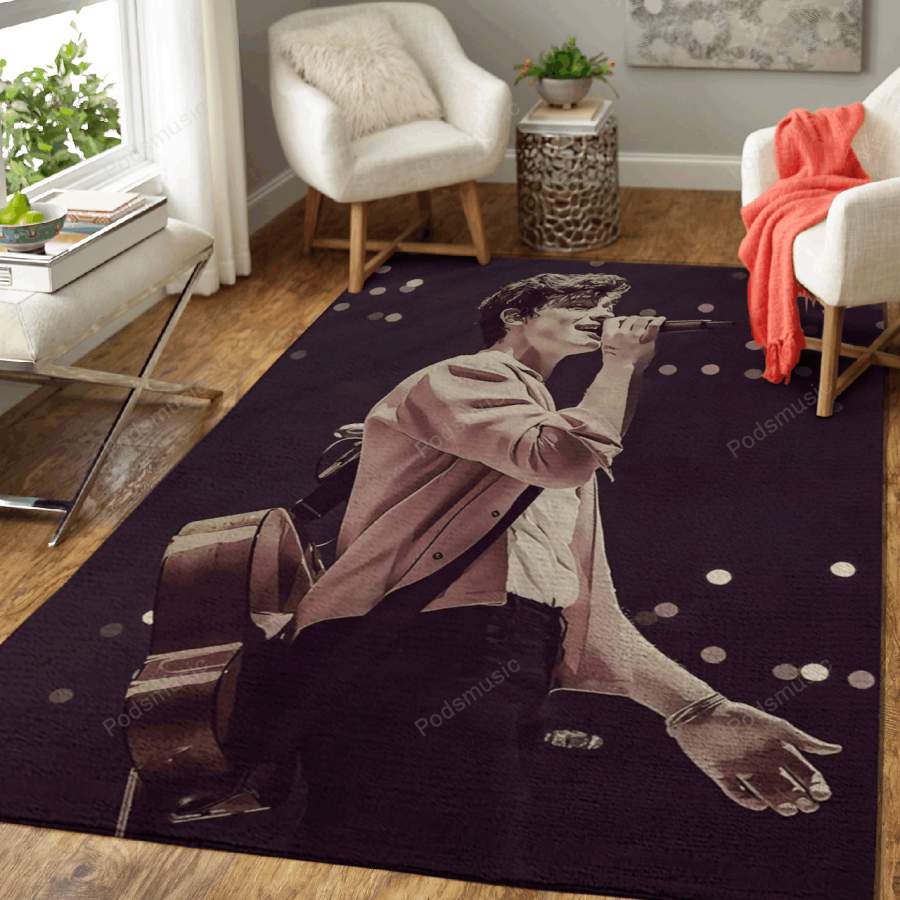 Shawn Mendes 165 – Music Art For Fans Area Rug Living Room Carpet Floor Decor