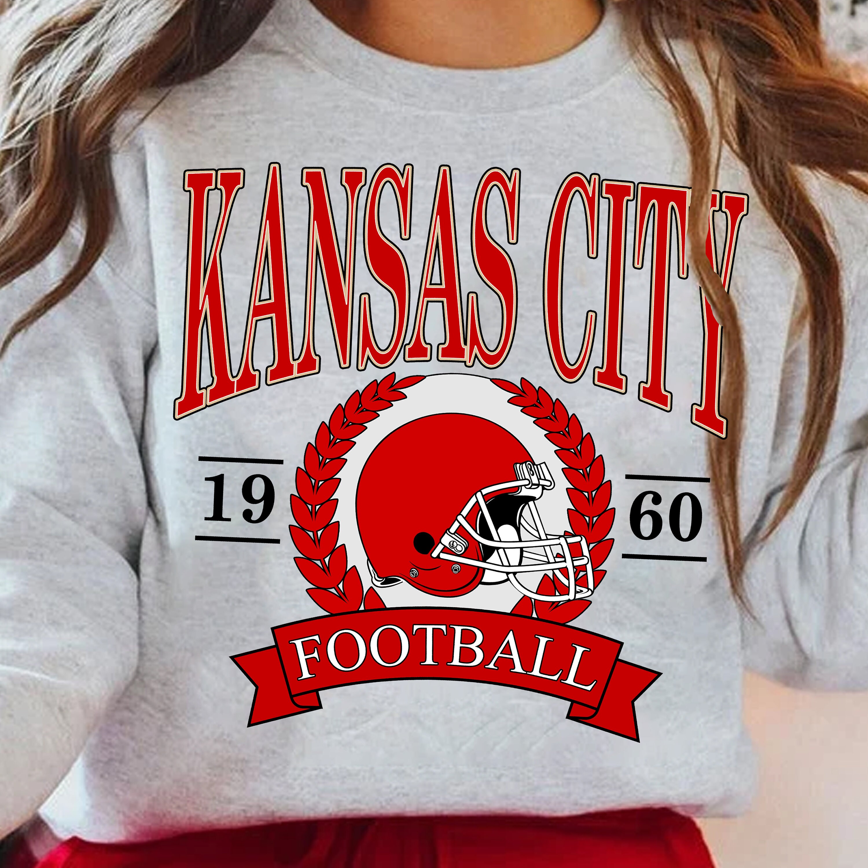 Kansas City Football, Kansas City Chiefs Sweatshirt