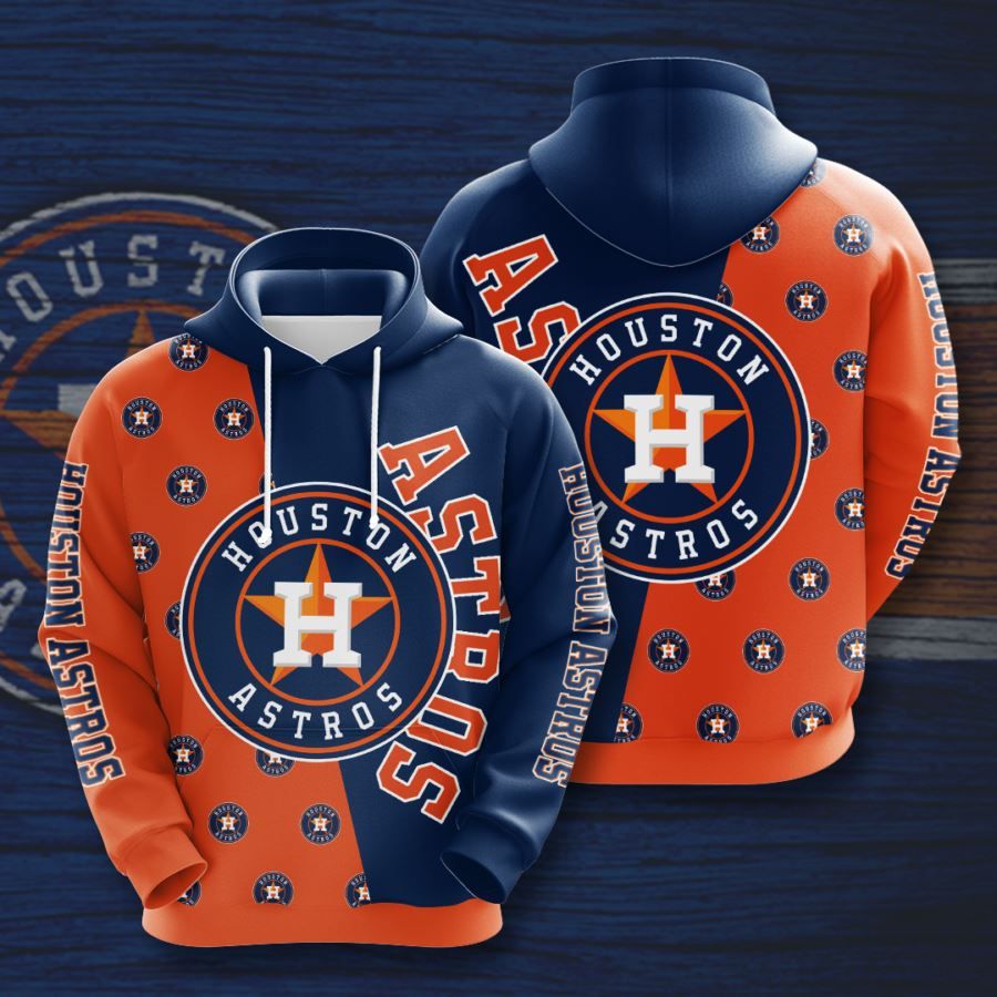 Houston Astros No775 Custom Hoodie 3D