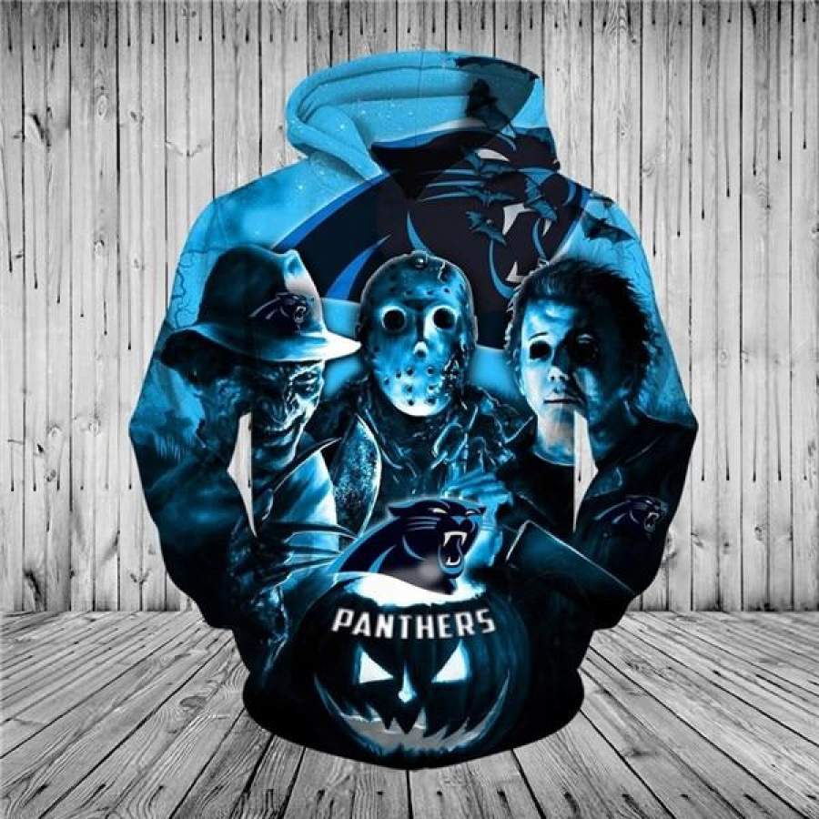 Carolina Panthers Halloween Hoodie