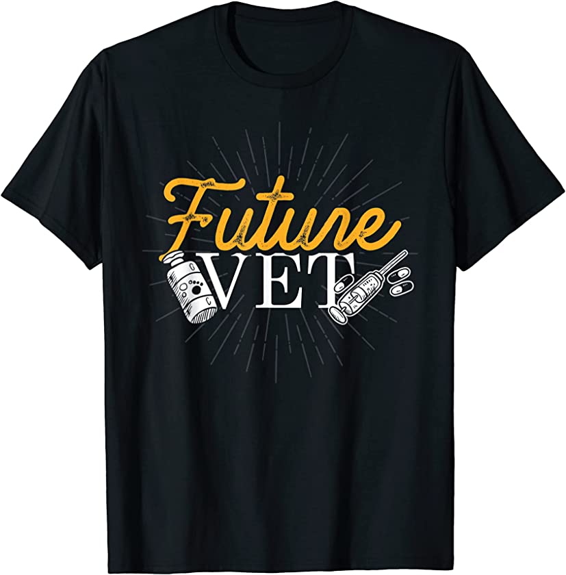 Animal Lover Vet Tech Veterinary Assistant Future Vet T-Shirt