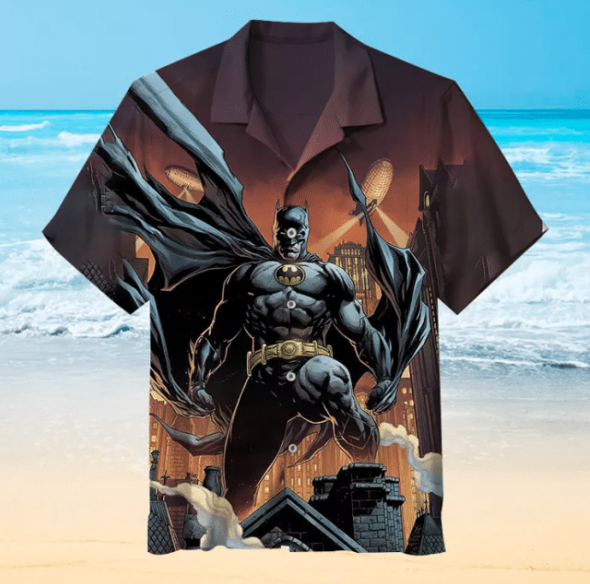 Amazing Batman 1 For Man And Woman Print Short Sleeve Hawaiian Shirt G95