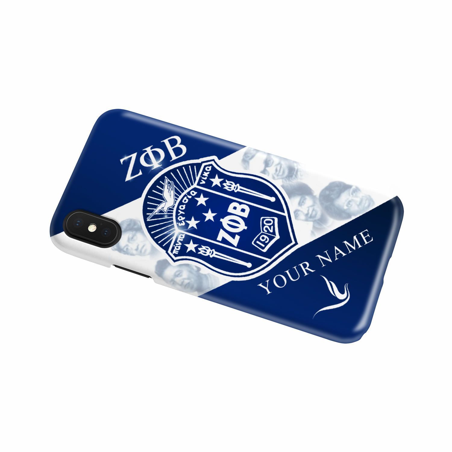 Zeta Phi Beta Custom Name Phone Case