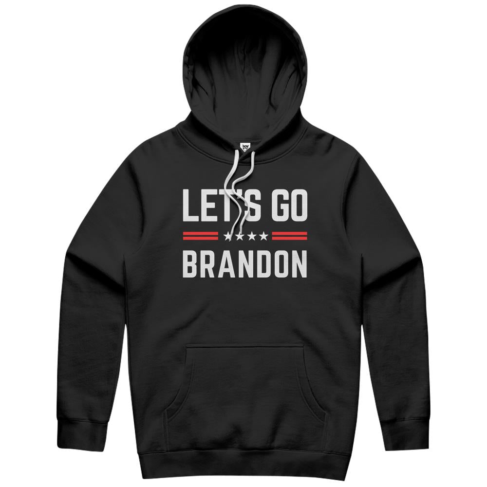 Let’S Go Brandon Conservative Us Flag Merica Gift Hoodie