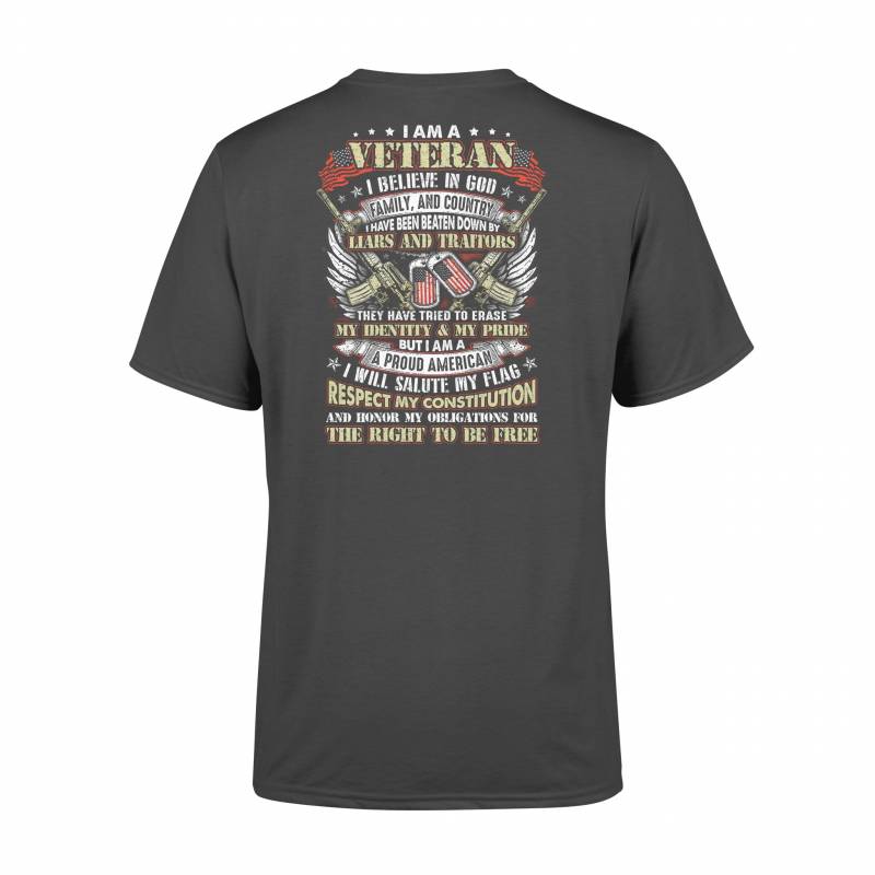 Veteran – I’m Not The Veteran’s Wife I Am The Veteran – T-Shirt