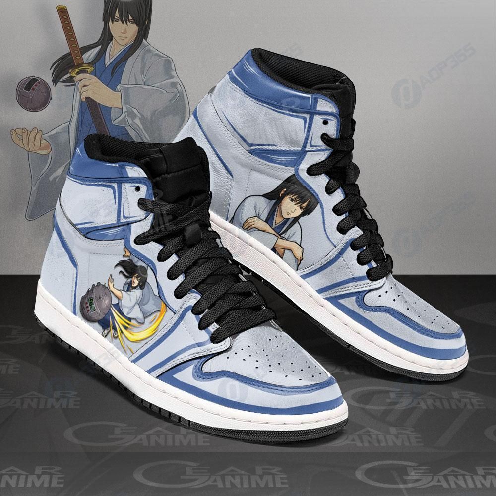 Katsura Kotaro Sneakers Gintama Custom Anime Shoes Air Jordan 13 Shoes Hajd2403327
