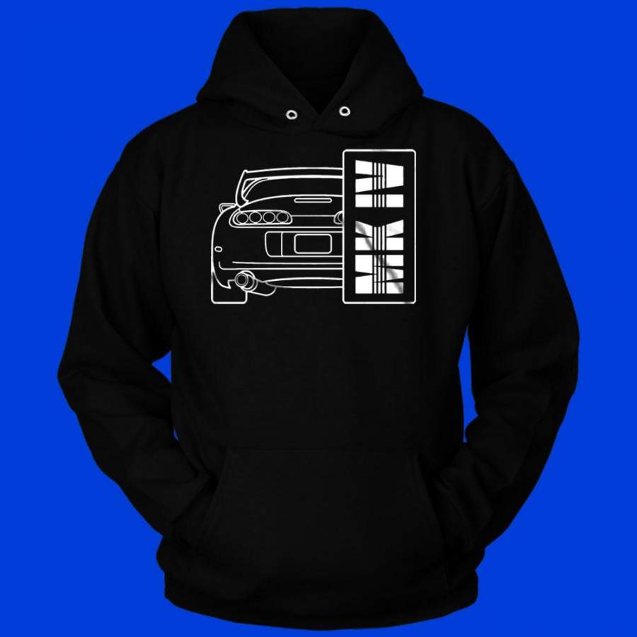 Toyota Supra Mk4 Mkiv Sports Car Icon T Shirt Men’S Hoodie