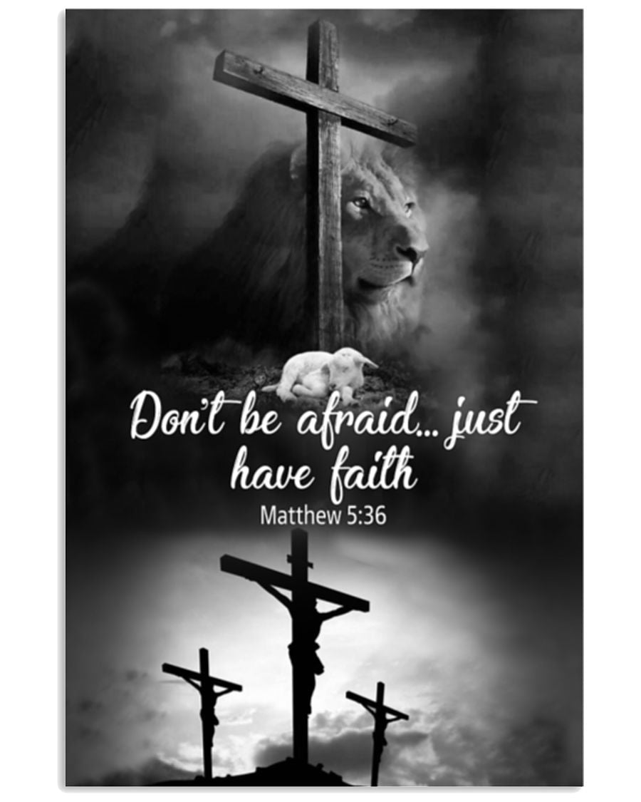 Just Have Faith Easter Canvas And Poster | Wall Decor Visual Art