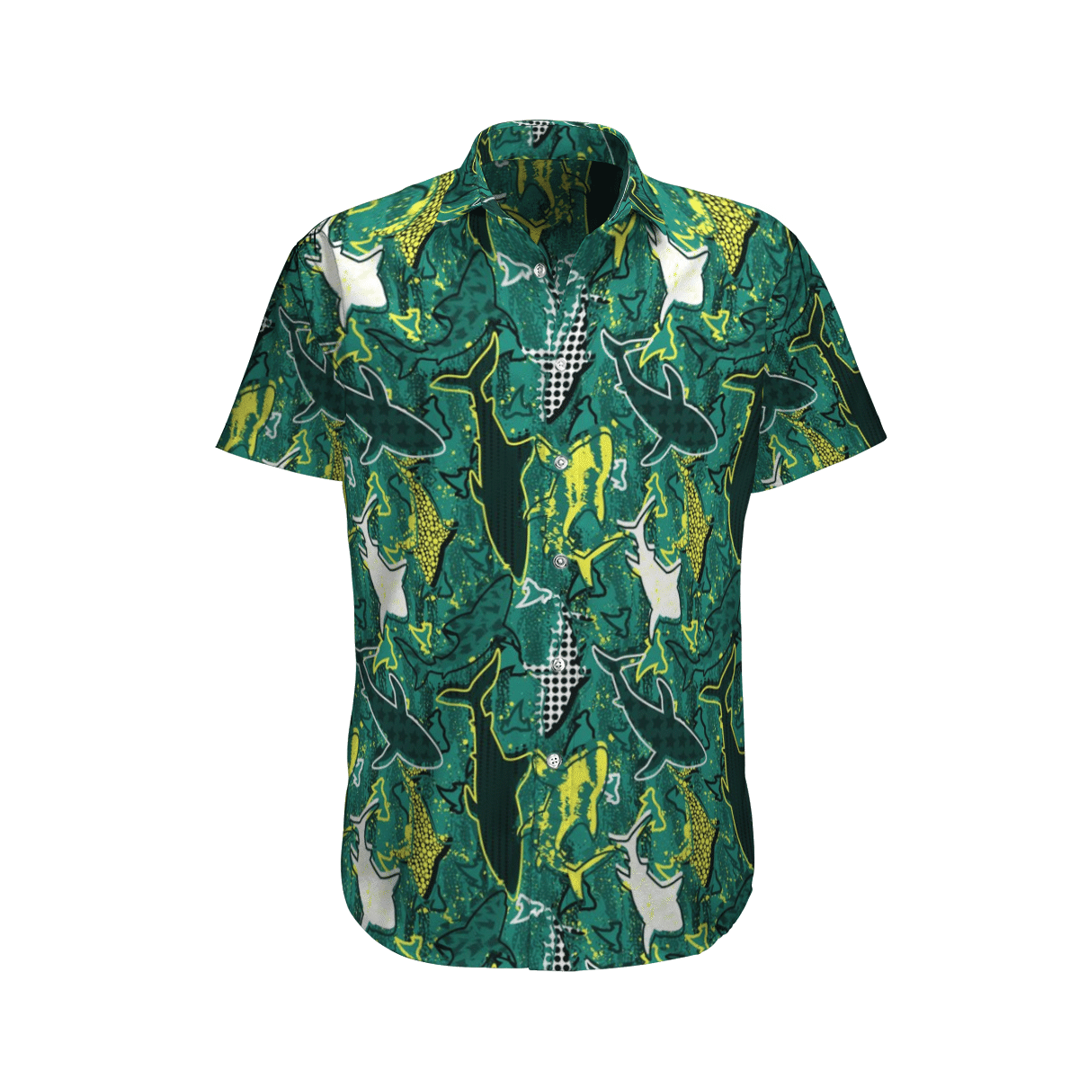 Shark QG051213HW Hawaii shirt