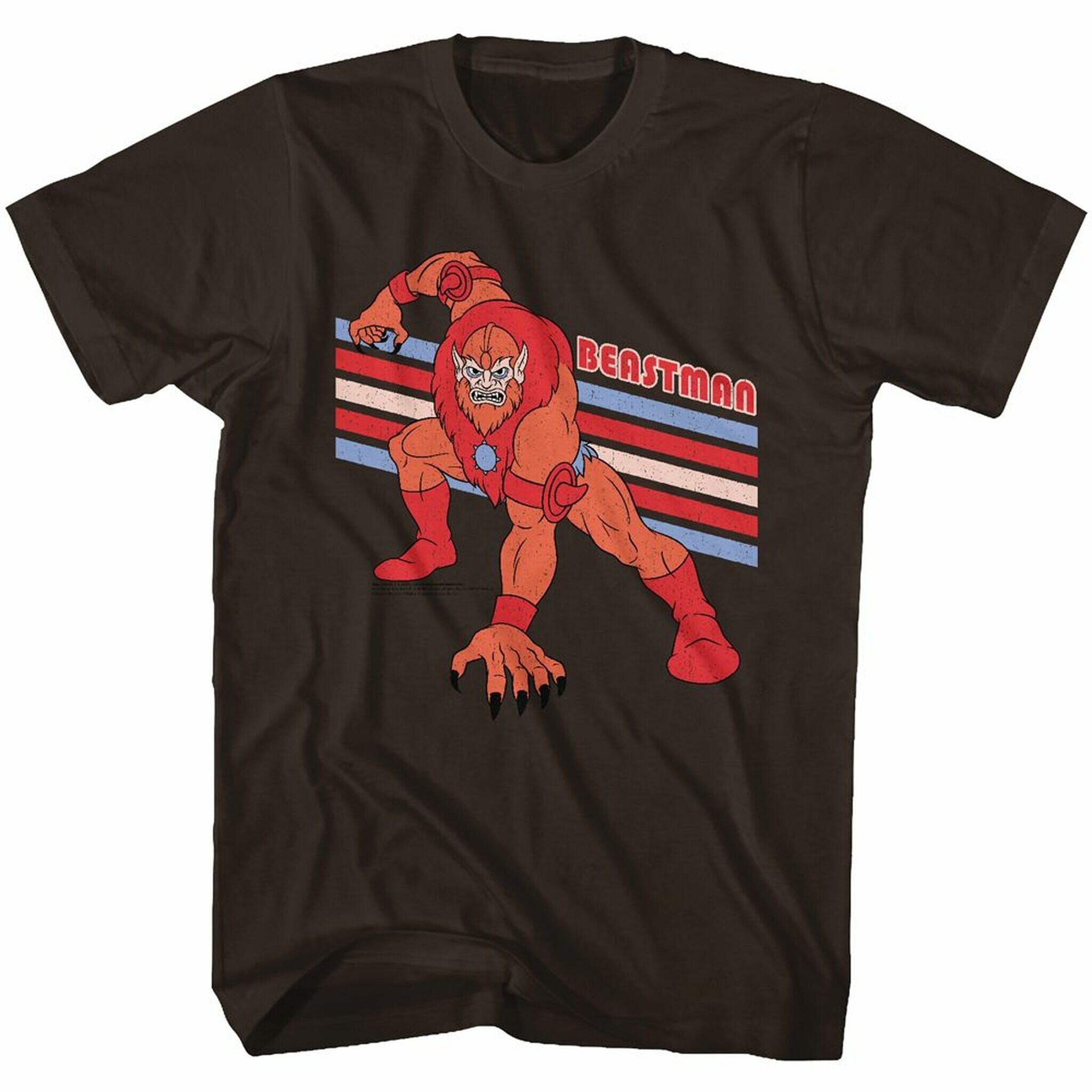 Masters Of The Universe Beastman Dark Chocolate Adult T-Shirt