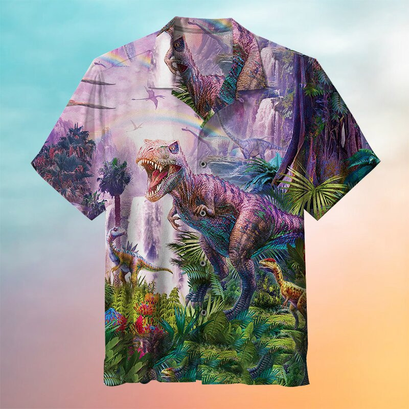 Jurassic Dinosaur Hawaii Shirt Unisex Adult Ha76679