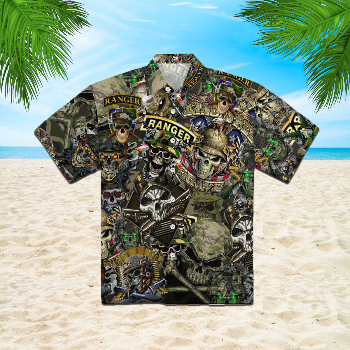 Oragontee Skull Hawaii Shirt For Men Women Adult Ha67786