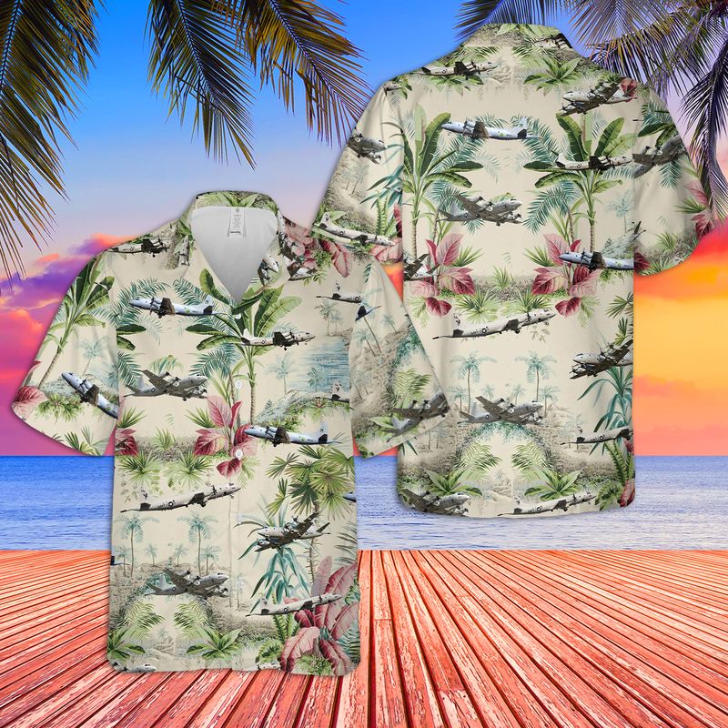 Us Navy Lockheed Orion Hawaii Short Sleeve Hawaii Shirt For Men Ha88549