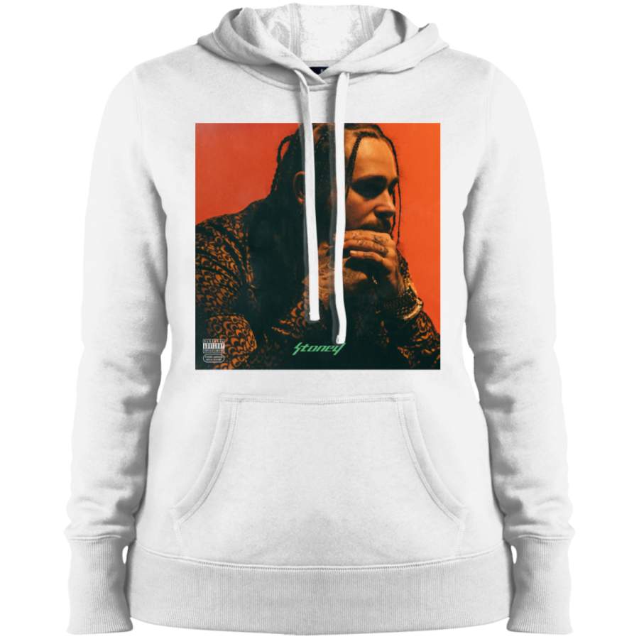 AGR Post Malone Stoney Ladies’ Pullover Hooded Sweatshirt