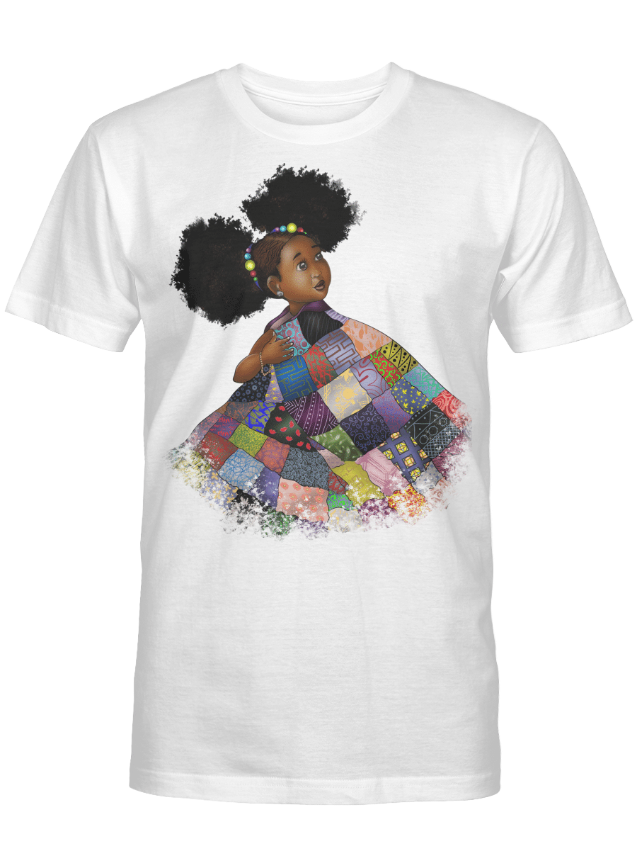 Shirt For Black Kid Colorful African Adorable Kid Tshirt