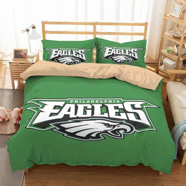 3D Customize Philadelphia Eagles Bedding Set Duvet Cover