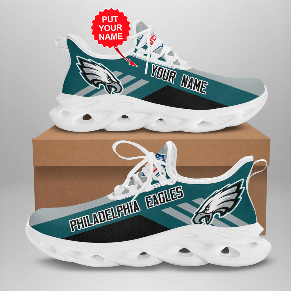 Philadelphia Eagles Custom Name Ow Shoes – V2