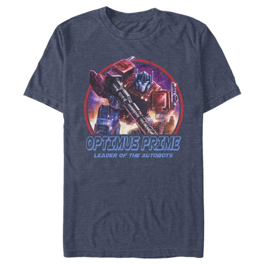 Transformers Men’s Optimus Prime Autobots Leader  T-Shirt