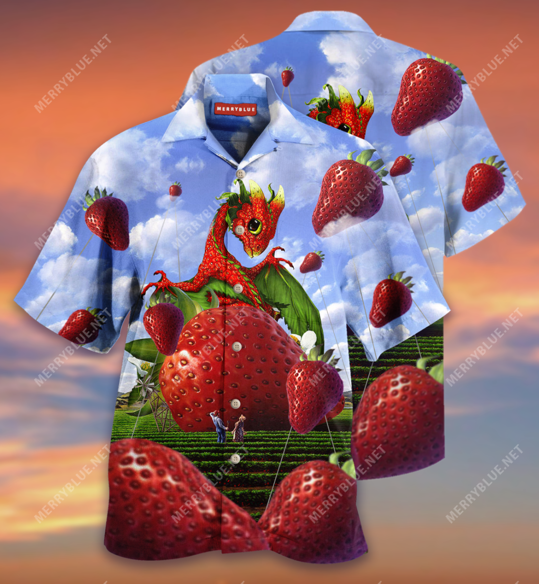 Berry Special Dragon Hawaii Shirt Ha25266