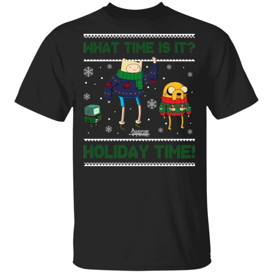 Adventure Time – What Time Is It – Holiday Time Christmas Sweater