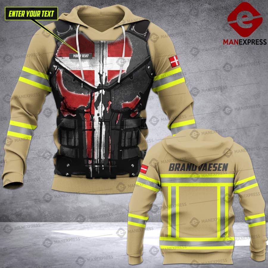 VH CUSTOMIZE DENMARK  FIREFIGHTER 0804 – 3D ALL OVER PRINT