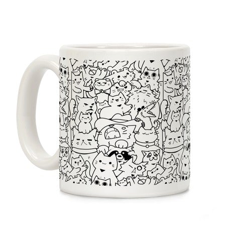 Cats Cats Cats Coffee Mug