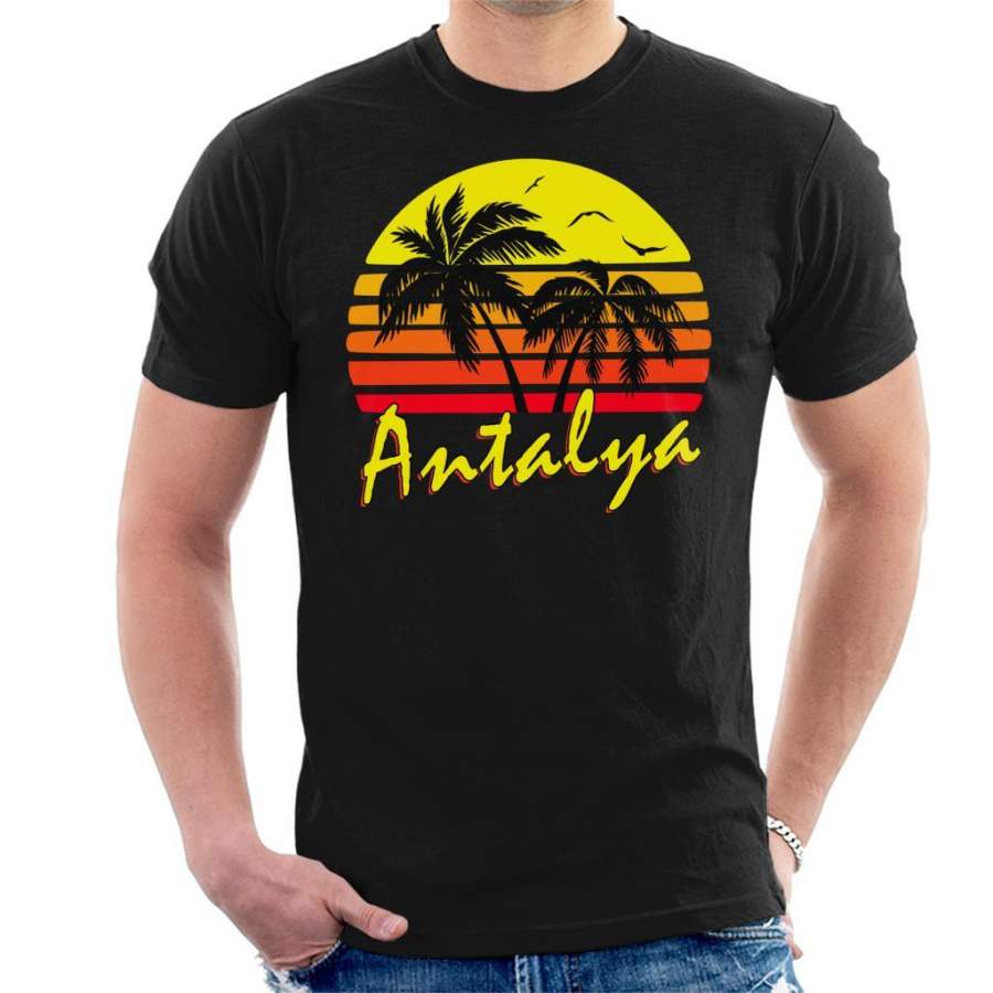 Antalya Vintage Sun Men’s T-Shirt