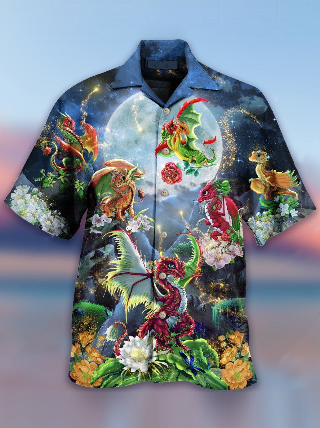 Dragons Hawaii Shirt Ha104724